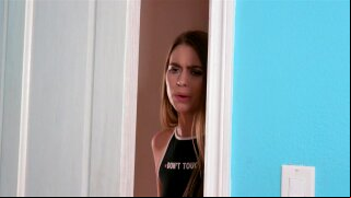 Jill Kassidy pretends to be a sex doll so she can fuck her step-bro!