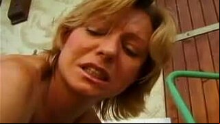 french amateur girl anal fisted by another one in the garden