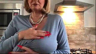 Annabel’s Friday afternoon fruity sticky big tit play