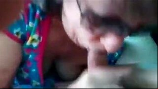 Sock ckok and fucking granny anal in car